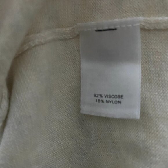 (2) Halogen cardigan sweaters size SM women's lightweight soft beige mint green - Picture 9 of 9